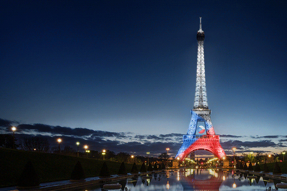 EURO2016 tweet'leri Eiffel Kulesi’ni aydınlatacak