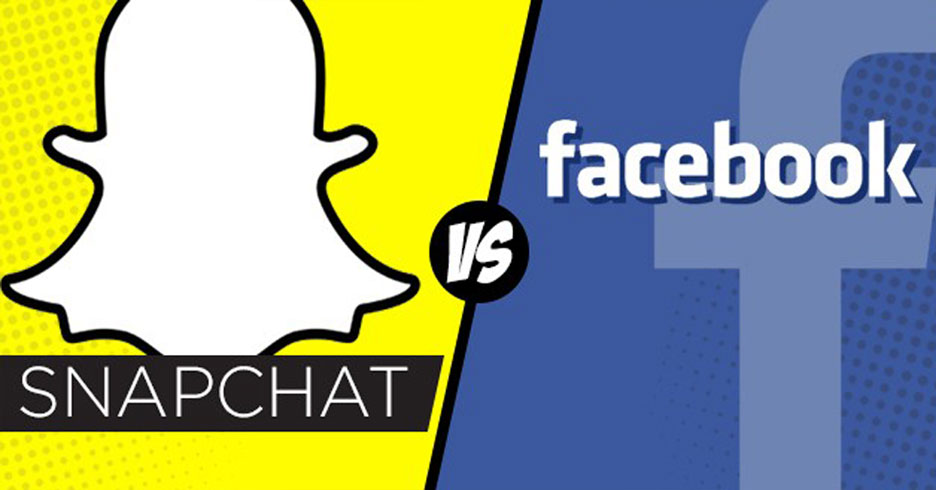 Sosyal dünya savaşında Facebook vs Snapchat