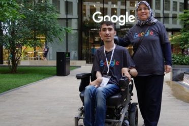 Engelli Türk gencin Google hayali gerçek oldu