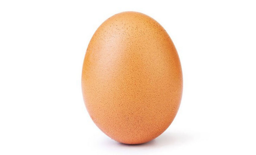 Instagram’ın beğeni rekoru artık bir yumurtaya ait