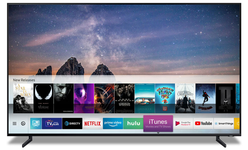 Samsung TV'lere iTunes geliyor