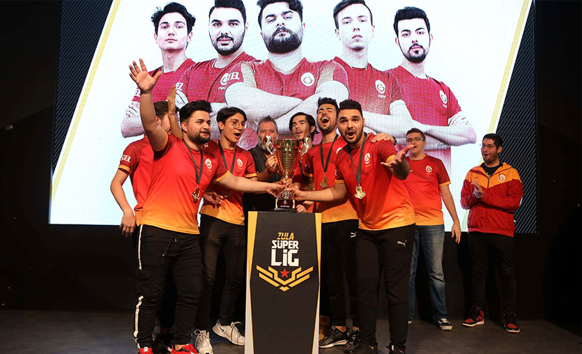 Zula Süper Lig şampiyonu 4'üncü kez Galatasaray oldu
