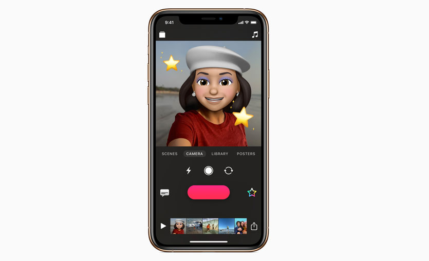 Apple'ın video düzenleme uygulaması Clips'e eğlenceli özellik