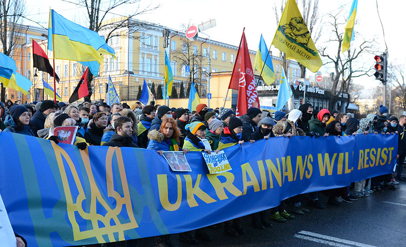 Ukraynalı protestocular